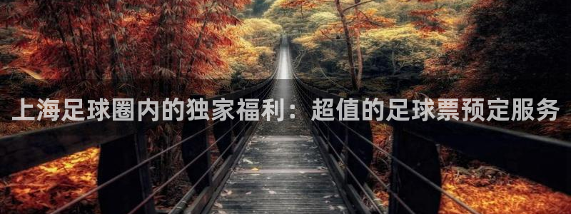 上海足球圈内的独家福利：超值的足球票预定服务